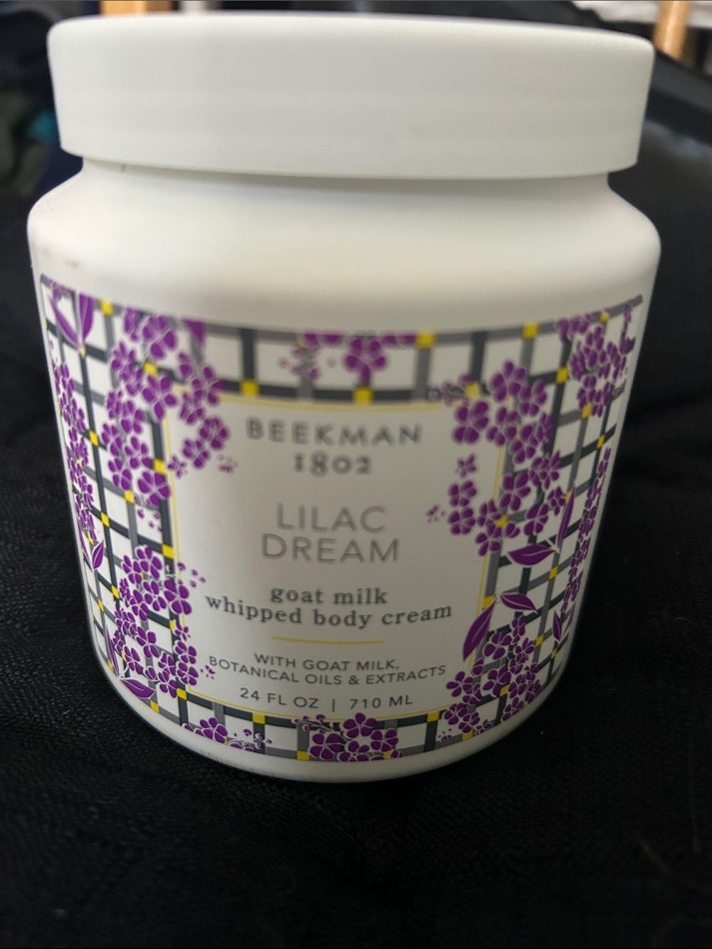 Beekman 1802 Lilac Dream Goat Milk Whipped Body Cream JUMBO 24oz FACTORY SEALED